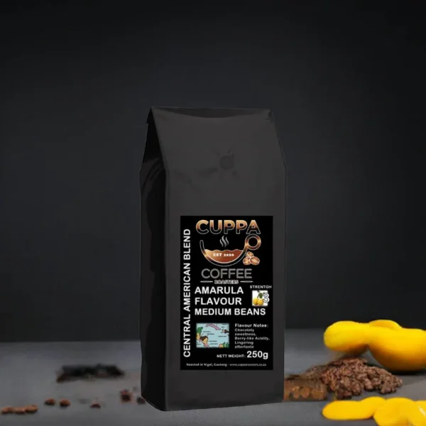 cuppa coffee roasters, amarula, Amarula Medium 250g, coffee beans, ground coffee, beans