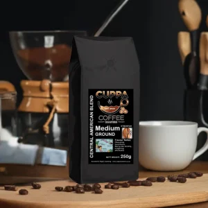 cuppa coffee roasters, Central American, Central American Medium Ground 250g, coffee beans, ground coffee, beans